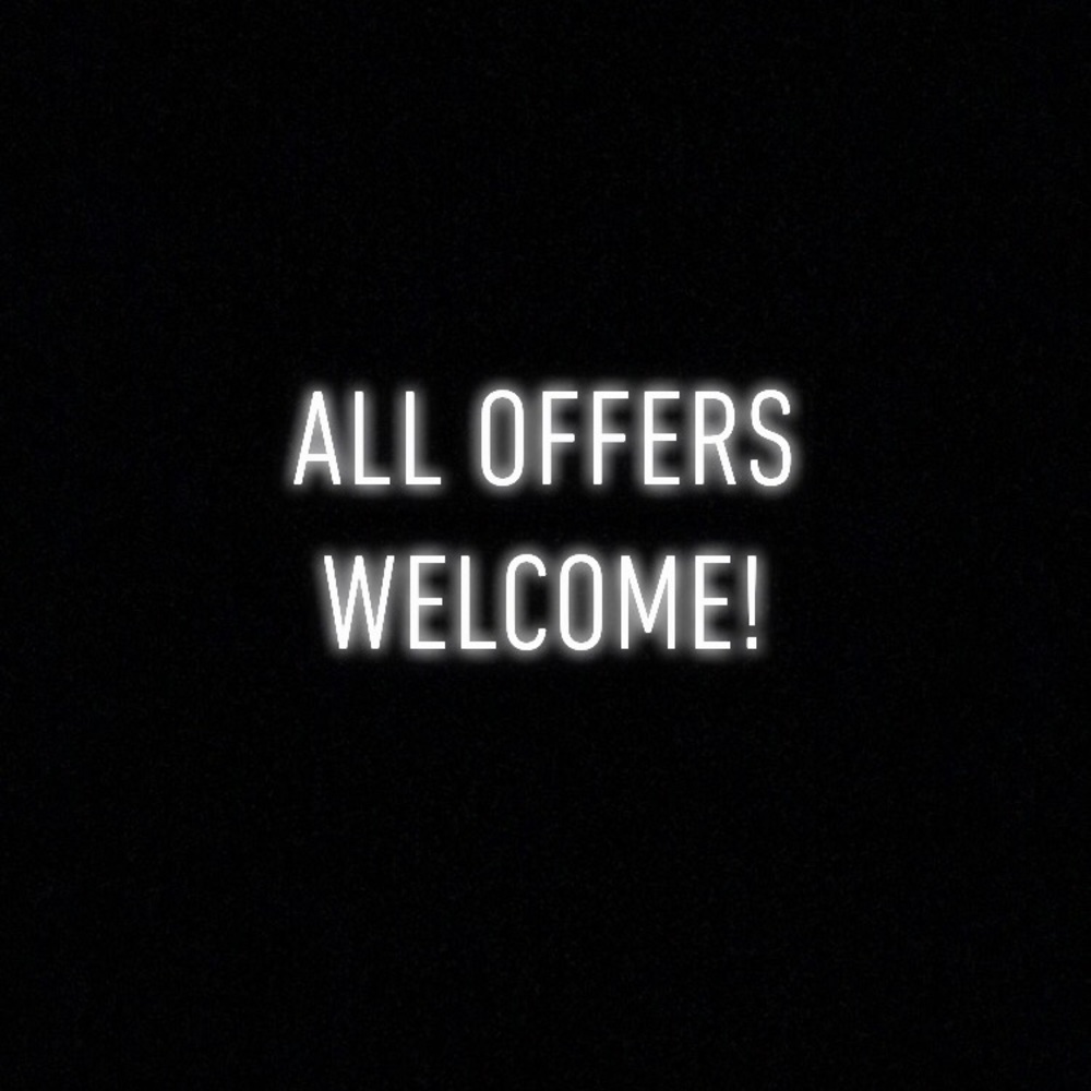 Offers welcome and encouraged!